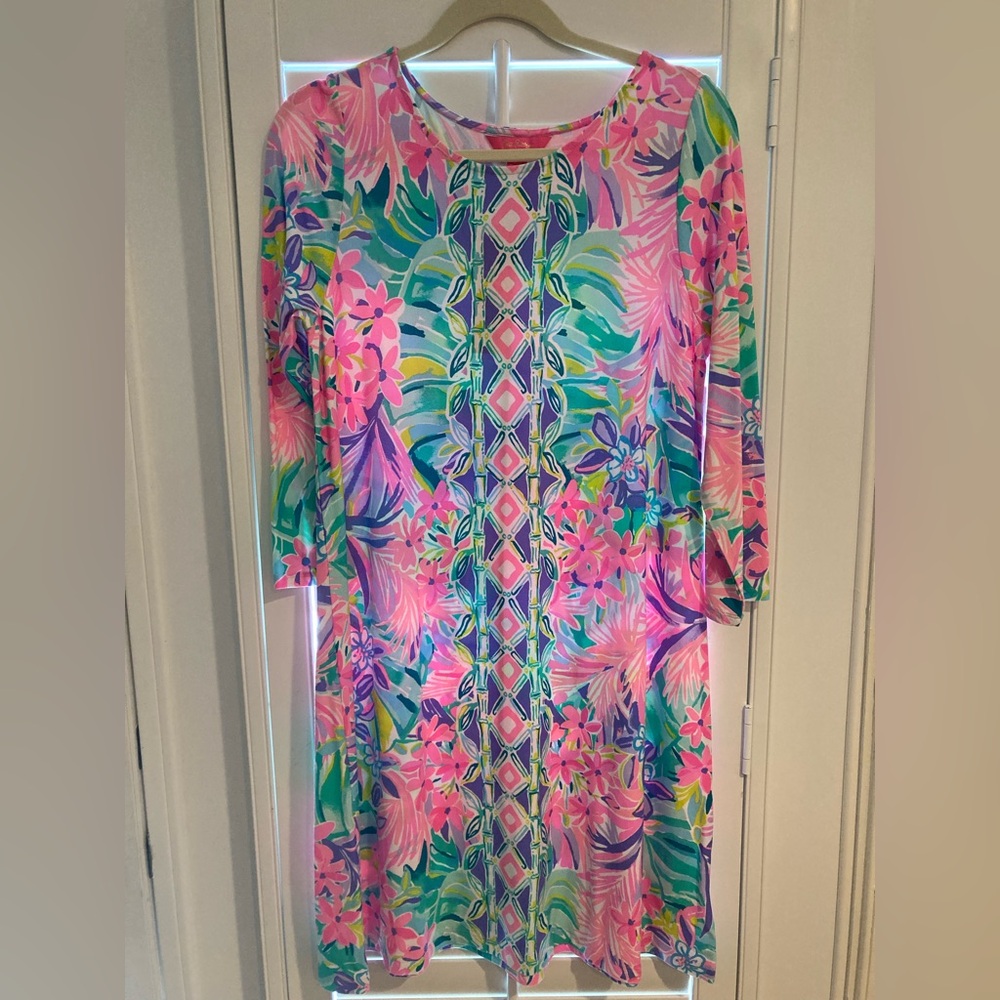 NWT Lilly Pulitzer Ophelia Dress in Multi It Was All a Dream Size Large